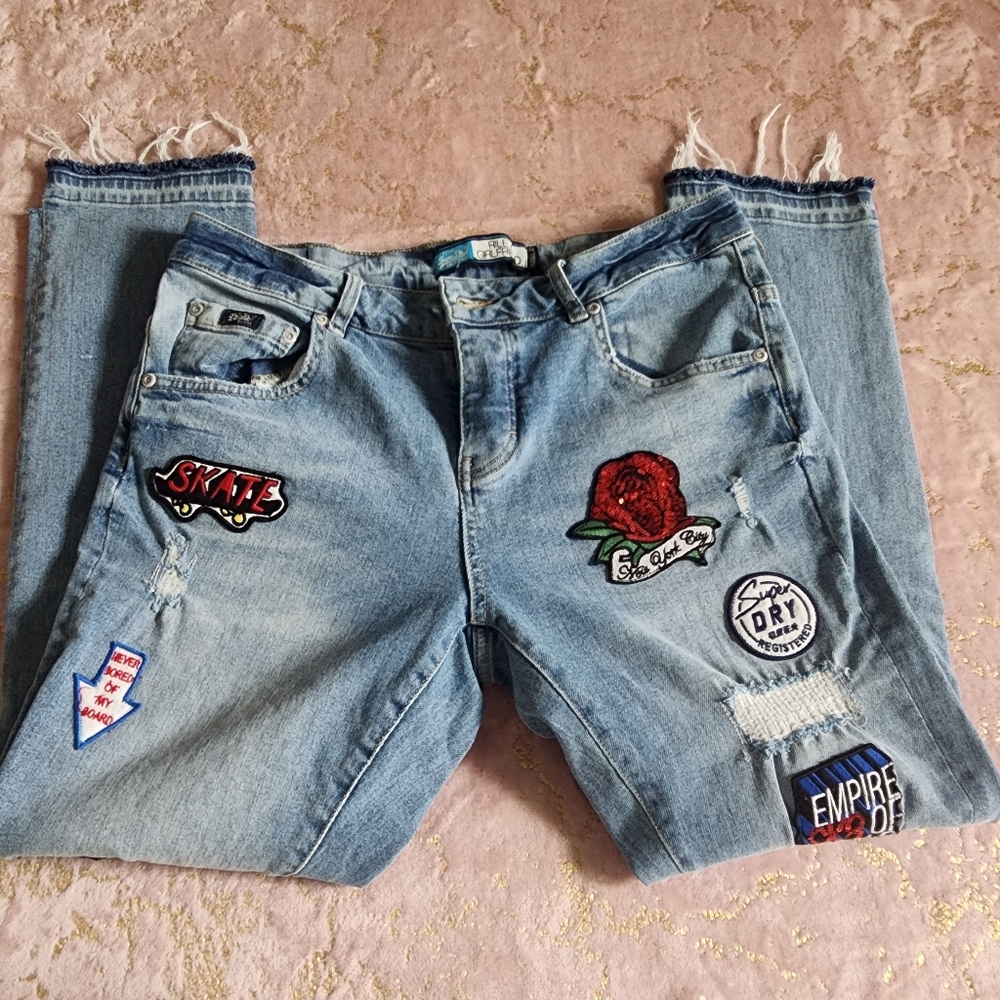 Superdry Skater Girlfriend Jeans